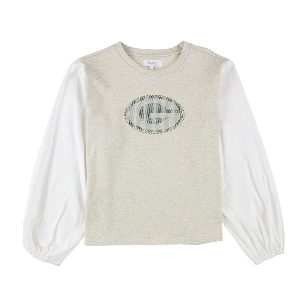 Touch Womens Green Bay Packers Embellished T-Shirt, NWT